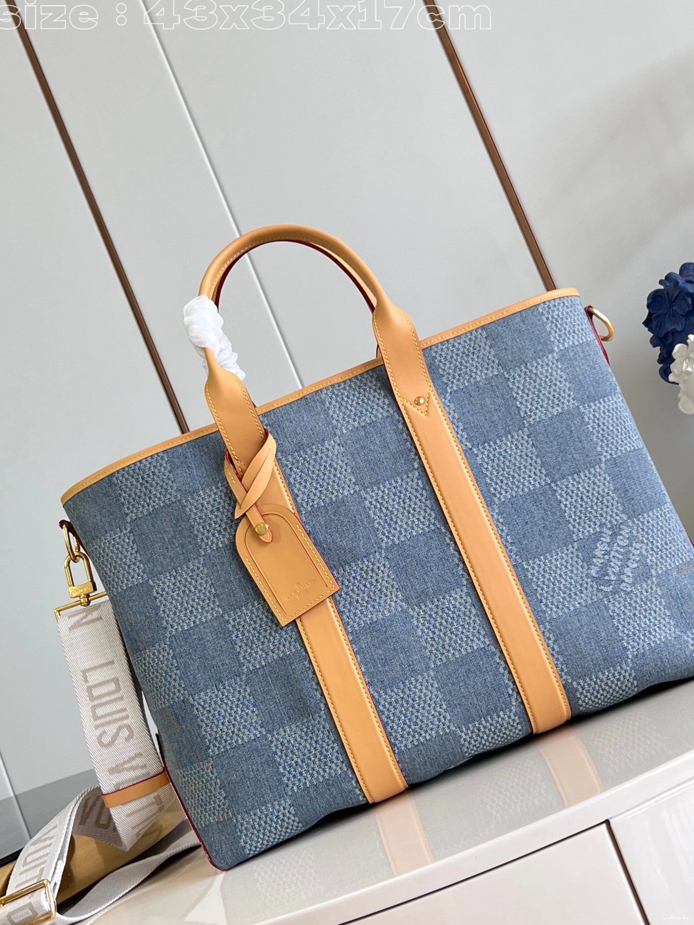 WIS Tote-43*34*17.5CM Weekend LOUIS VUITTON 1227